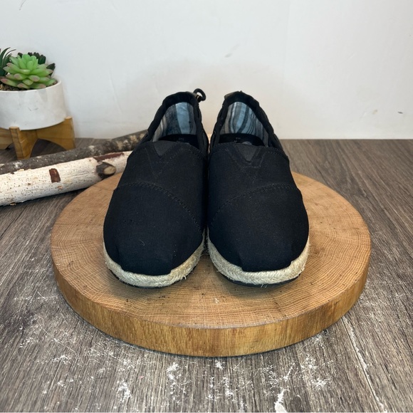 *Bobs | Set Sail Wedge Espadrille in Black SN 34100 Size 8 - Picture 3 of 14
